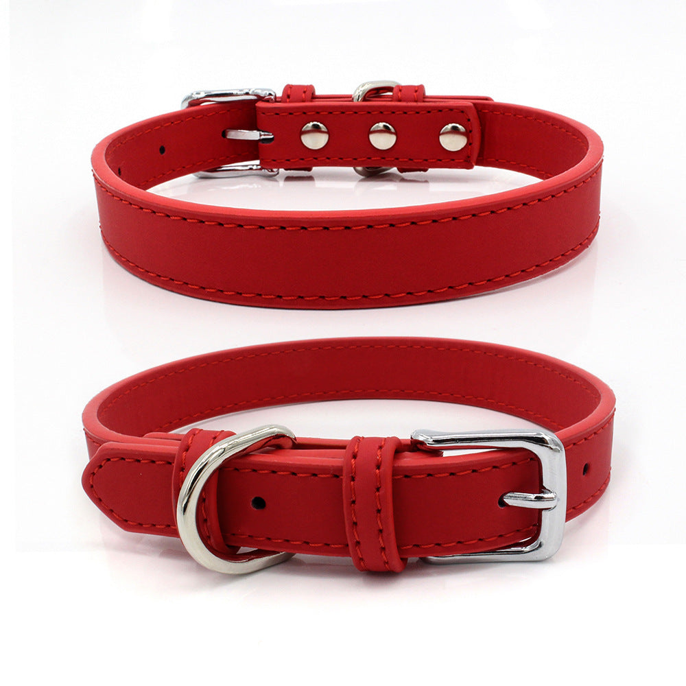 Leather Pet Collar Sitandpawz.com
