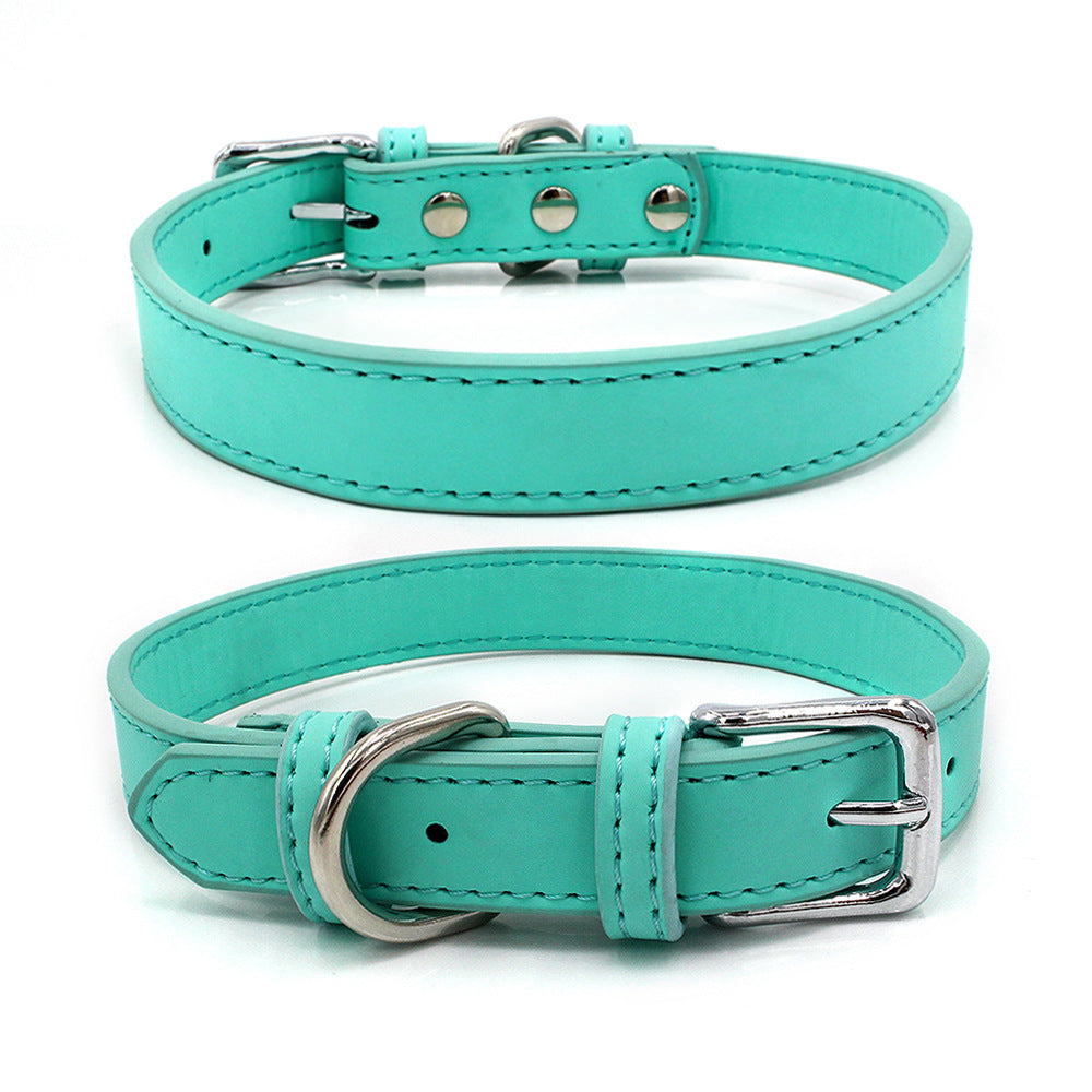 Leather Pet Collar Sitandpawz.com
