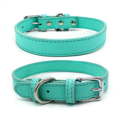Leather Pet Collar Sitandpawz.com