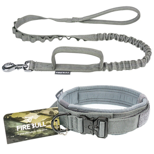 TACTICAL COLLAR AND LEASH SET Sitandpawz.com