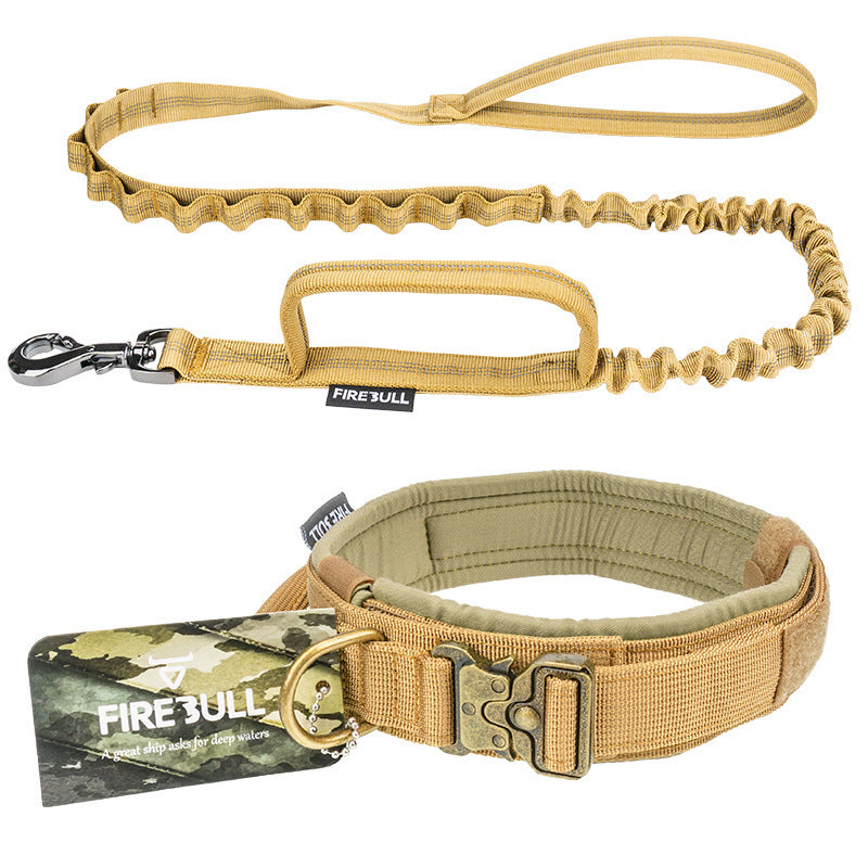 TACTICAL COLLAR AND LEASH SET Sitandpawz.com