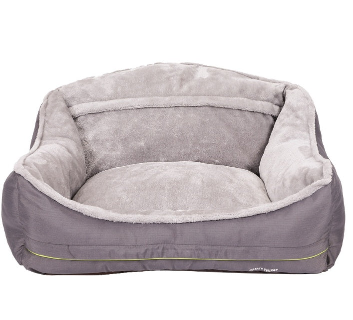 Plush dog bed Sitandpawz.com