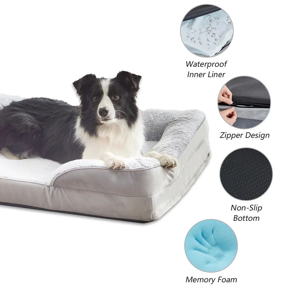 ORTHOPAEDIC DOG BED Sitandpawz.com