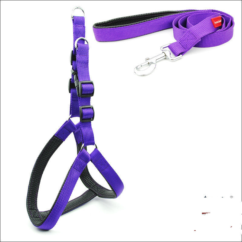 Padded Dog No Pull Harness and Reflective Leash Sitandpawz.com