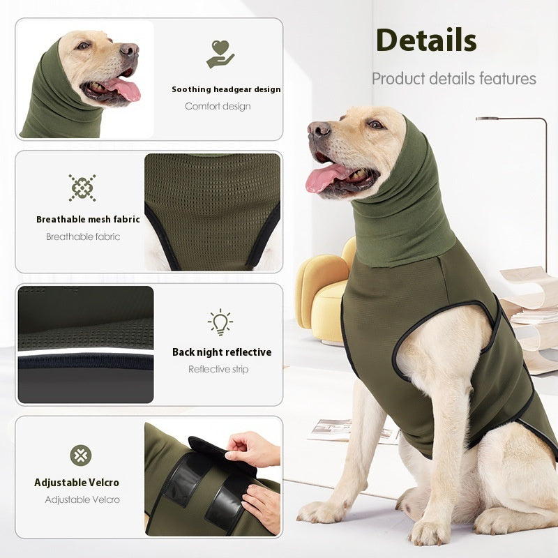 Pet Supplies Dog Mood Soothing Clothing Anti-anxiety Jacket Sitandpawz.com
