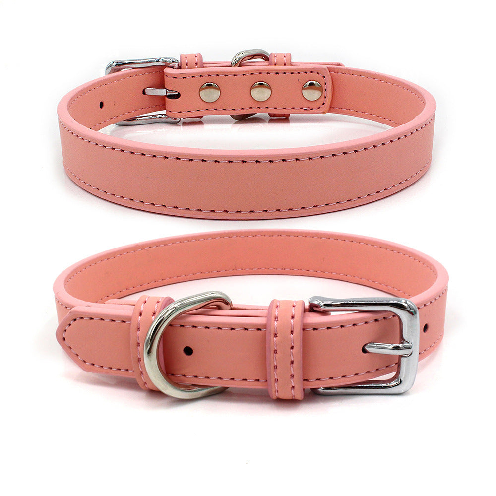 Leather Pet Collar Sitandpawz.com