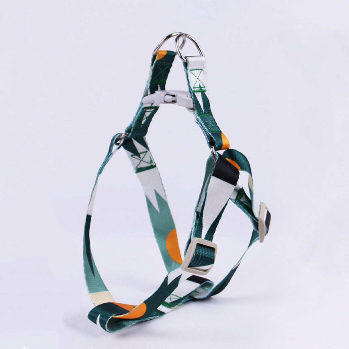 Dog Collar, Leash and No Pull No Escape Harness Three-piece Set Sitandpawz.com