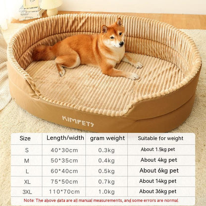 Washable Double-sided dog bed Sitandpawz.com