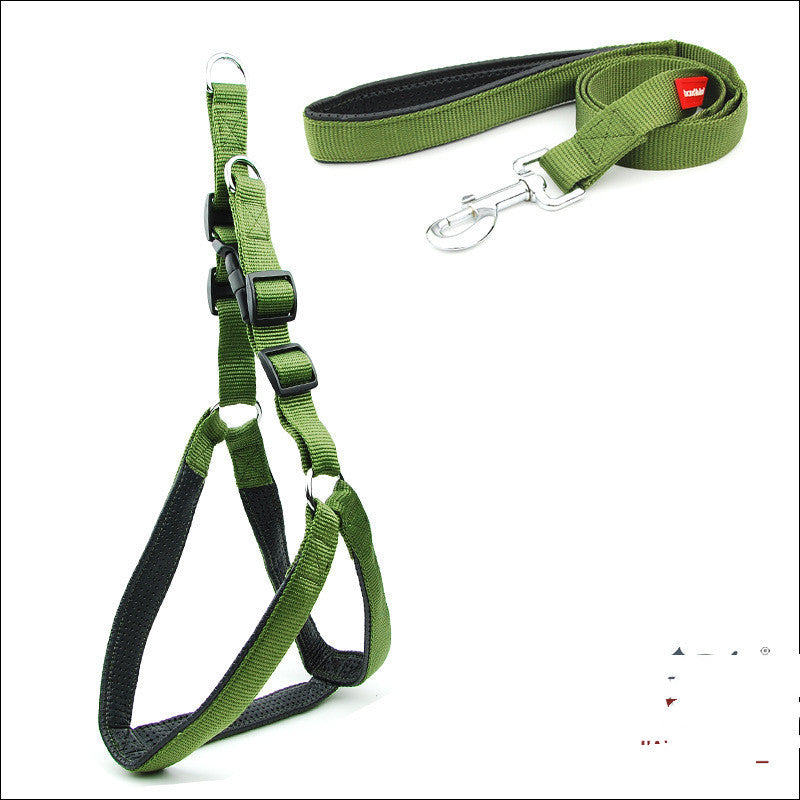 Padded Dog No Pull Harness and Reflective Leash Sitandpawz.com