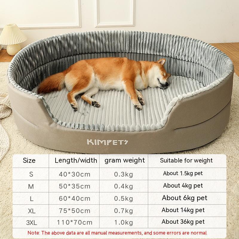 Washable Double-sided dog bed Sitandpawz.com