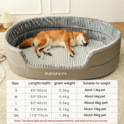 Washable Double-sided dog bed Sitandpawz.com
