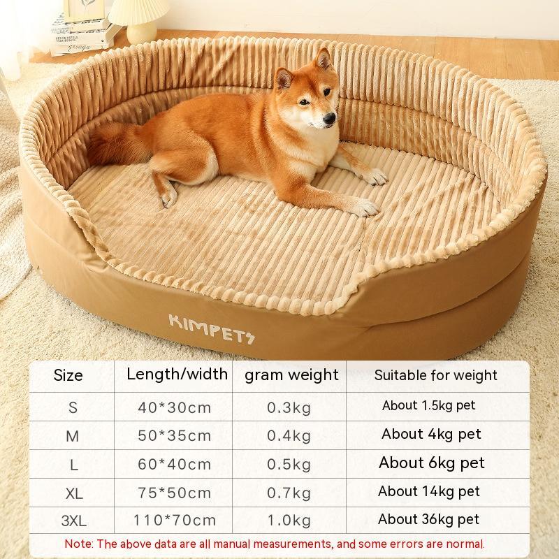 Washable Double-sided dog bed Sitandpawz.com