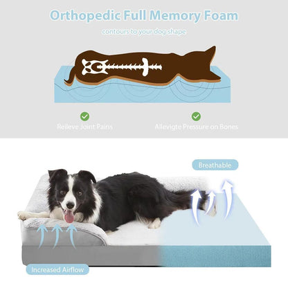 ORTHOPAEDIC DOG BED Sitandpawz.com